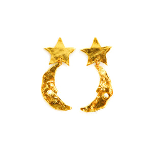 Golden Moon and Star