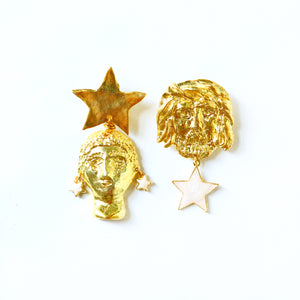 Golden Amfitrite and Poseidon