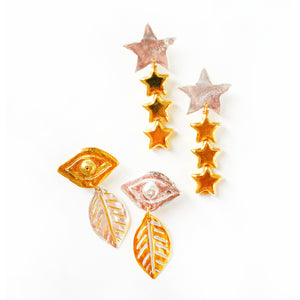 Golden & Silver Autumn Leaves